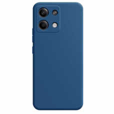Dėklas Liquid Silicone 1.5mm Xiaomi Redmi Note 13 5G tamsiai mėlynas