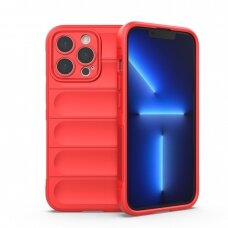 Iphone 13 Pro Dėklas Magic Shield Case  Raudonas
