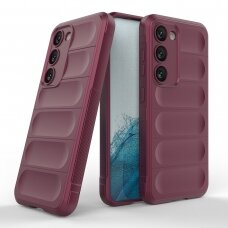 Dėklas Magic Shield Samsung Galaxy S23 Plus Bordo