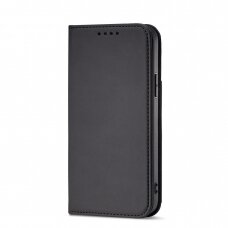 Dėklas Magnet Card Case Samsung Galaxy S23 Ultra Juodas