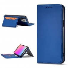 Samsung Galaxy A23 Dėklas Magnet Card 5G Mėlynas