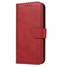 Dėklas Magnet Case Samsung Galaxy S23 Raudonas