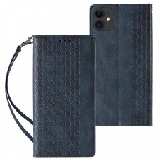 Iphone 13 Dėklas Magnet Strap Case for  Mėlynas