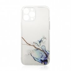 Iphone 13 Pro Max Dėklas Marble Case for  Mėlynas
