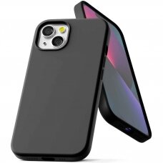 Dėklas Mercury Silicone Case Apple iPhone 13 juodas