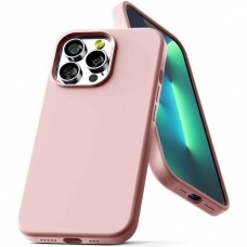 Dėklas Mercury Silicone Case Apple iPhone 13 Pro rožinio smėlio