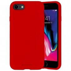 Dėklas Mercury Silicone Case Apple Iphone 7/8/Se2020/Se2022 Raudonas  UGLX912
