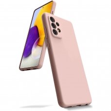 Dėklas Mercury Silicone Case Samsung A52/ A52s rožinio smėlio