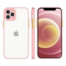 Iphone 12 Pro Max Dėklas Milky Case Rožinis