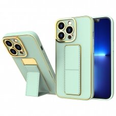 Iphone 13 Pro Dėklas New Kickstand Case  Žalias