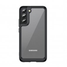 Dėklas Outer Space Samsung Galaxy S22 + (S22 Plus) juodas