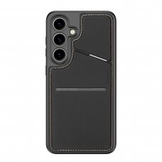 Dėklas Rafi II Mag case for Samsung S24 Plus - Juodas