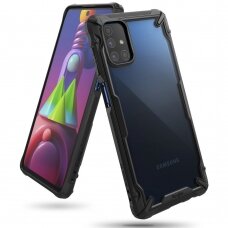Dėklas Ringke Fusion X Durable skirta Samsung Galaxy M51 Juodas (Fusg0065) DZWT2129