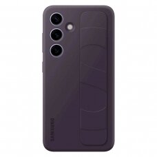 Dėklas Samsung Standing Grip Case EF-GS921CEEGWW with holder / stand for Samsung Galaxy S24 - Violetinis