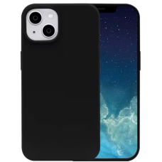 Iphone 14 Plus Dėklas Silicone case for  Juodas