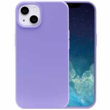 Iphone 14 Plus Dėklas Silicone case for  Purpurinis