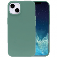 Iphone 14 Plus Dėklas Silicone case for  Žalias