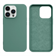 Iphone 14 Pro Dėklas Silicone case for  Žalias