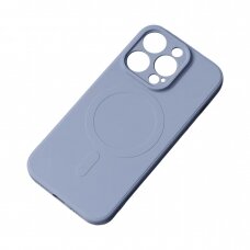 Dėklas Silicone Magsafe iPhone 13 - mėlynas