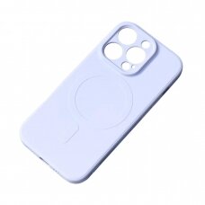 Dėklas Silicone Magsafe iPhone 13 Pro Max - Šviesiai mėlynas
