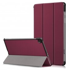 Dėklas Smart Leather Lenovo Tab M10 Plus (3rd Gen) TB125/TB128 10.6 bordo