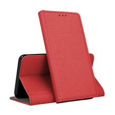 Dėklas Smart Magnet Xiaomi Redmi 12/Redmi Note 12R/Poco M6 Pro raudonas