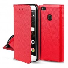 Dėklas Smart Magnet Xiaomi Redmi Note 12S raudonas