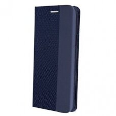 Dėklas Smart Senso Samsung A246 A24 5G tamsiai mėlynas