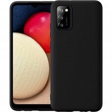 Samsung Galaxy A02s Dėklas Soft Case TPU EU Juodas