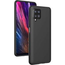 Samsung Galaxt A12 Dėklas Soft Case TPU Juodas