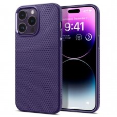 Akcija! Iphone 14 Pro Dėklas Spigen LIQUID AIR  Violetinis