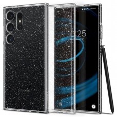 Dėklas Spigen Liquid Crystal case for Samsung Galaxy S24 Ultra - Skaidrus Blizgus