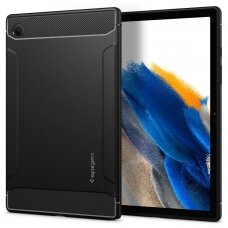 AKCIJA! DĖKLAS SPIGEN RUGGED ARMOR GALAXY TAB A8 10.5 X200 / X205 JUODAS