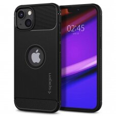 Iphone 13 Dėklas Spigen Rugged Armor  juodas