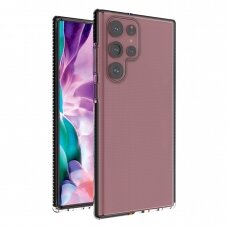 Samsung Galaxy S22 Ultra Dėklas Spring Case  juodas