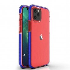 Iphone 13 Mini Dėklas Spring Case TPU  Mėlynais kraštais