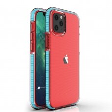 Iphone 13 Mini Dėklas Spring Case TPU  Mėlynais kraštais