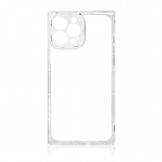 Iphone 12 Pro Max Dėklas Square Clear Case for Skaidrus