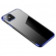 Dėklas TPU Electroplating Samsung Galaxy A13 5G Mėlynais kraštais