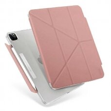 Dėklas Uniq etui Camden iPad Pro 11" (2021) rožinis Antimicrobial