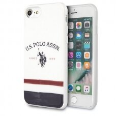 Dėklas Us Polo Ushci8Pcstrb Iphone 7/8/Se 2020 baltas Tricolor Pattern Collection