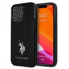 Iphone 13 Pro Dėklas US Polo USHCP13LUMHK  / 13 6,1" juodas Horses Logo