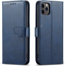 Dėklas Wallet Case Samsung A125 A12/M127 M12 mėlynas