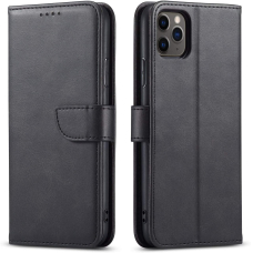 Dėklas Wallet Case Samsung G973 S10 juodas