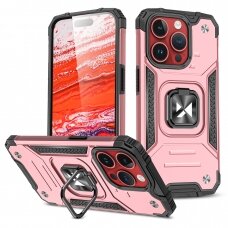 Dėklas Wozinsky Ring Armor iPhone 15 Pro Max - Auksinis