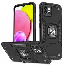 Samsung Galaxy A03s Dėklas Wozinsky Ring Armor Samsung Galaxy A03 Juodas