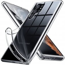 Dėklas X-Level Antislip/O2 Samsung S918 S23 Ultra 5G skaidrus