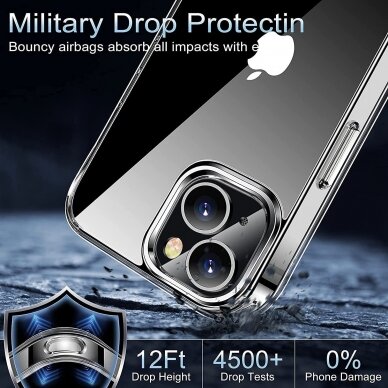 Dėklas 3MK Clear Case 1,2mm Apple iPhone 13  3