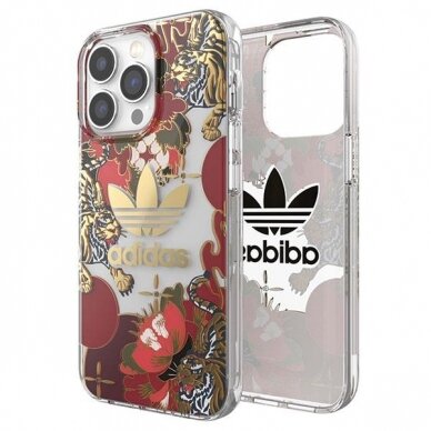 Dėklas Adidas OR Snap AOP CNY iPhone 13/ 13 Pro Raudonas 47813 6
