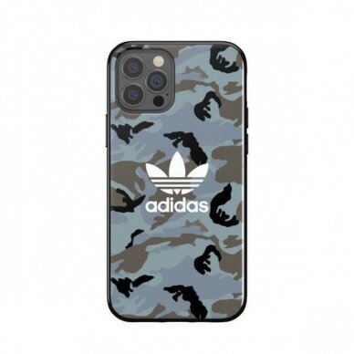 Dėklas Adidas OR Snap Camo iPhone 12/12 Pro Mėlynas/juodas 43702 1
